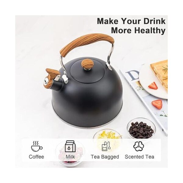 Hervidores de té silbantes con mango de nailon de ajuste_2