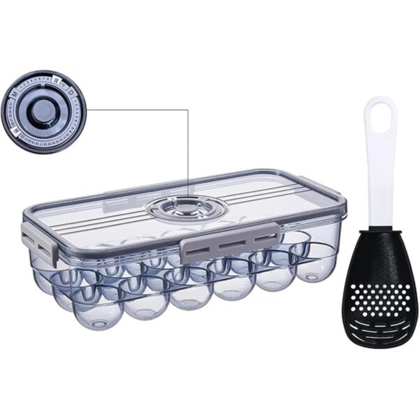 JMSWENJUAN Recipiente para huevos huevera con tapa y_1