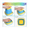 Jumbo Castle Beach Cubos plegables de arena para niños y_2