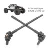 VGEBY Eje de transmisión universal delantero RC 2 piezas