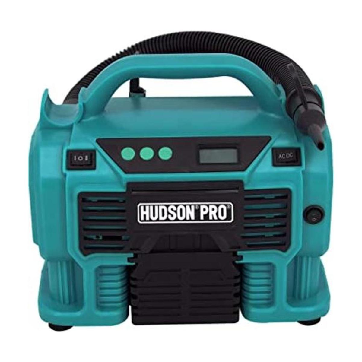 Hudson Pro 23005 Inflador de doble potencia verde azulado