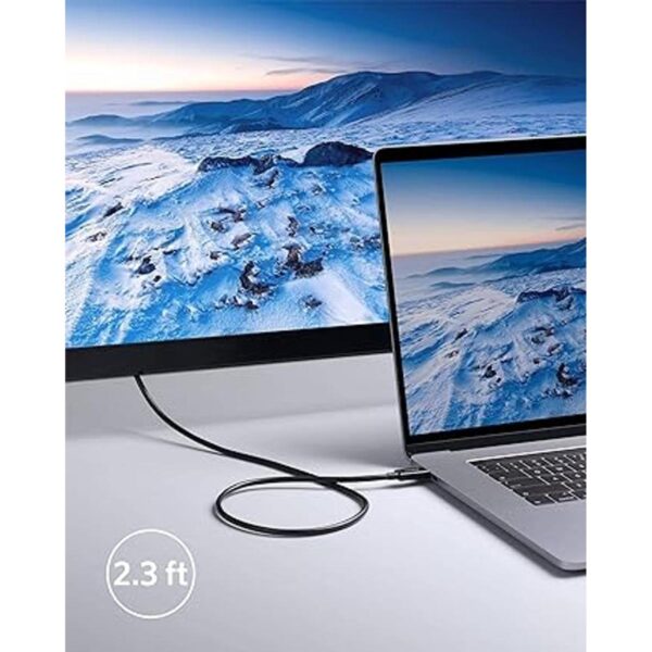 Anker Cable Thunderbolt 4 de 2.3 pies soporta pantalla_3