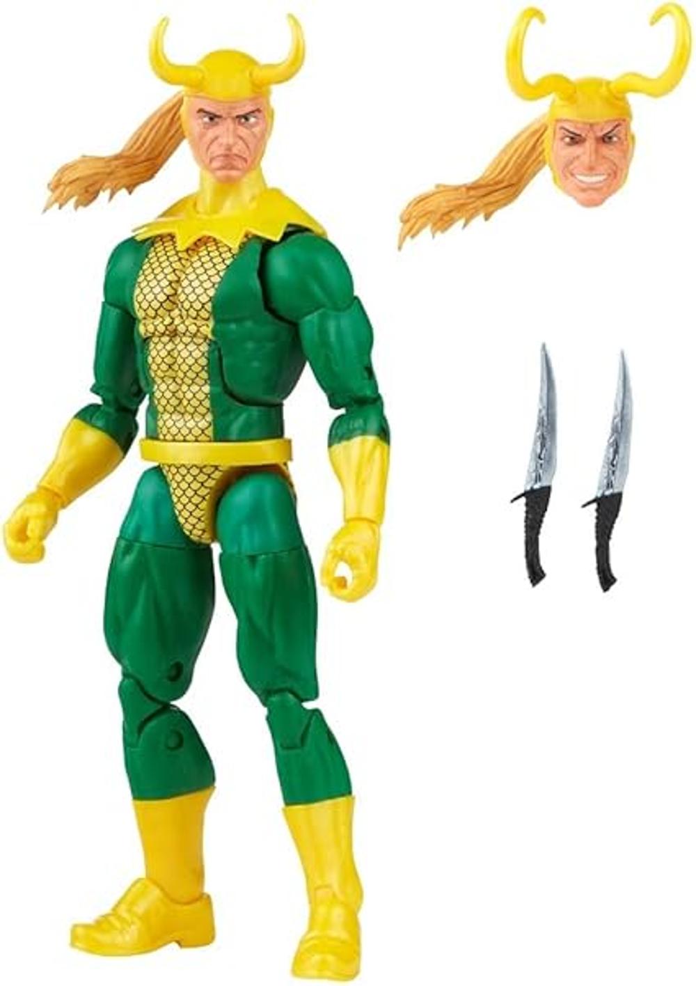 Marvel Legends Series Loki Figura de acción de embalaje