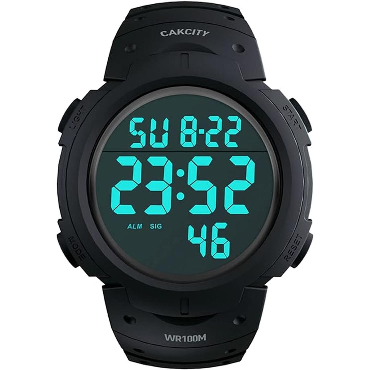CakCity Relojes deportivos digitales para hombres