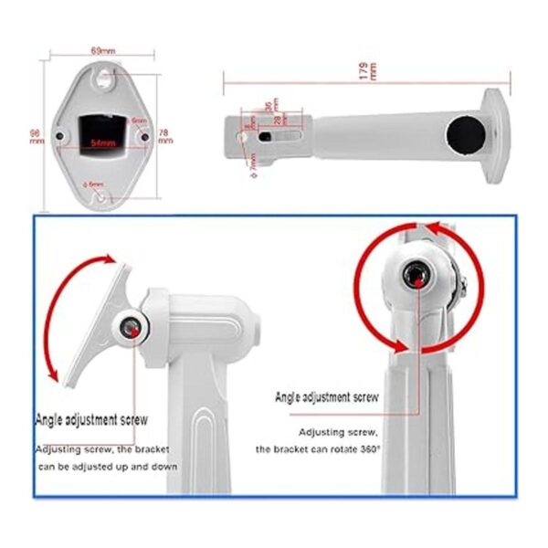 USIDAE R Universal CCTV soporte para cámara de seguridad