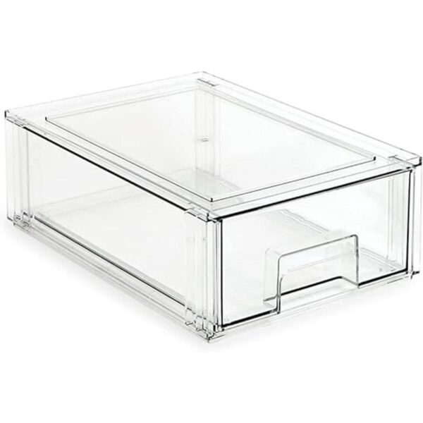 Isaac Jacobs Cajón organizador mediano apilable 12.5 x_1