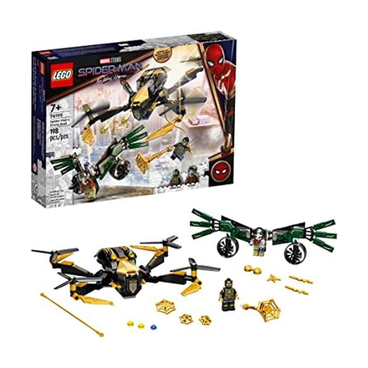 LEGO Marvel SpiderMans Drone Duel 76195 Kit de