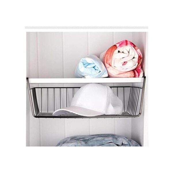 Cesta de almacenamiento para debajo del estante cesta de