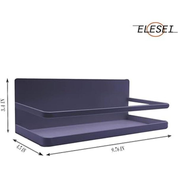 ELESEI Estante magnético para especias para refrigerador