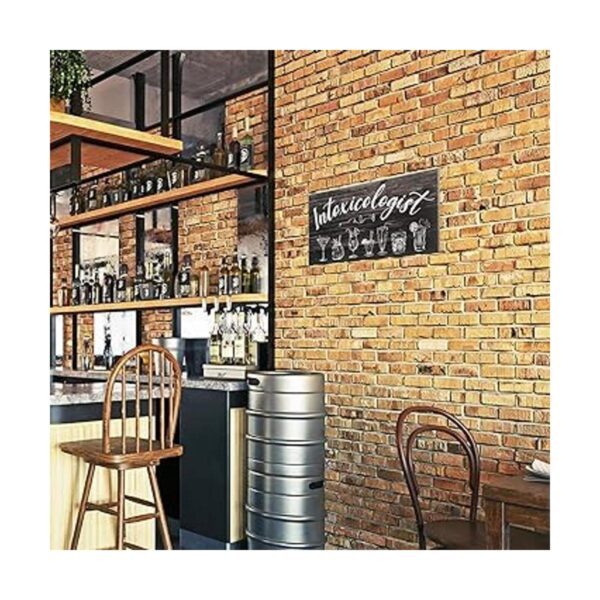 Jetec Intoxicologist Wood Bar Decor Funny Bar Sign con