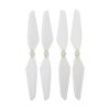 Hélice blanca 12PCS para D15 MJX B20 Bugs20 Control Remoto_3