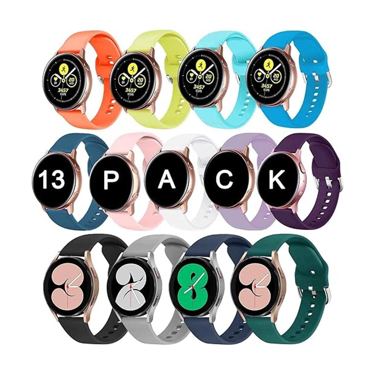 Paquete de 13 correas compatibles con Samsung Galaxy Watch