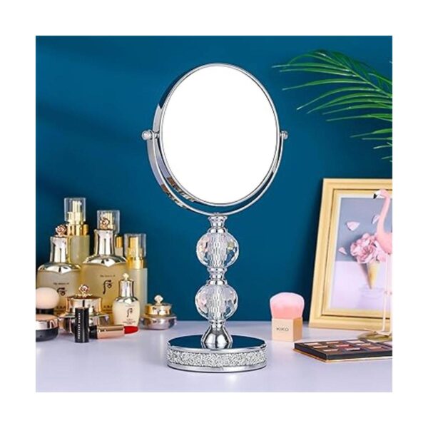 Espejo de maquillaje espejo giratorio de 360 grados