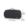 CURMIO Game Disc Storage Bag Holds Up to 24 Discs Game_3