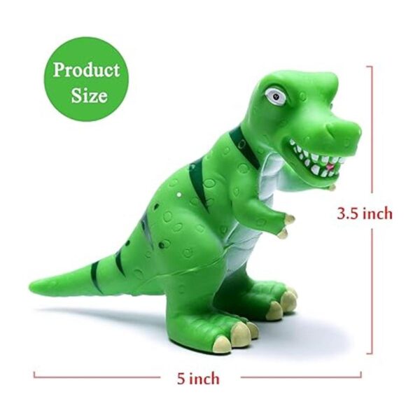 Juguetes de baño de dinosaurio para bebé sin agujeros 12_6