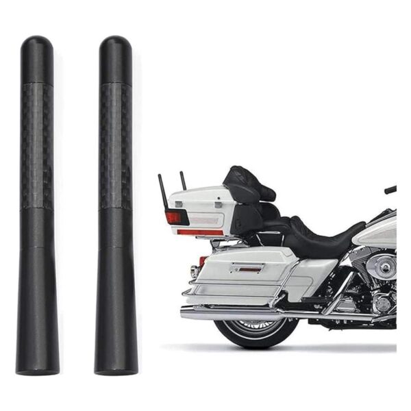 Bingfu Antena de fibra de carbono para motocicleta 2
