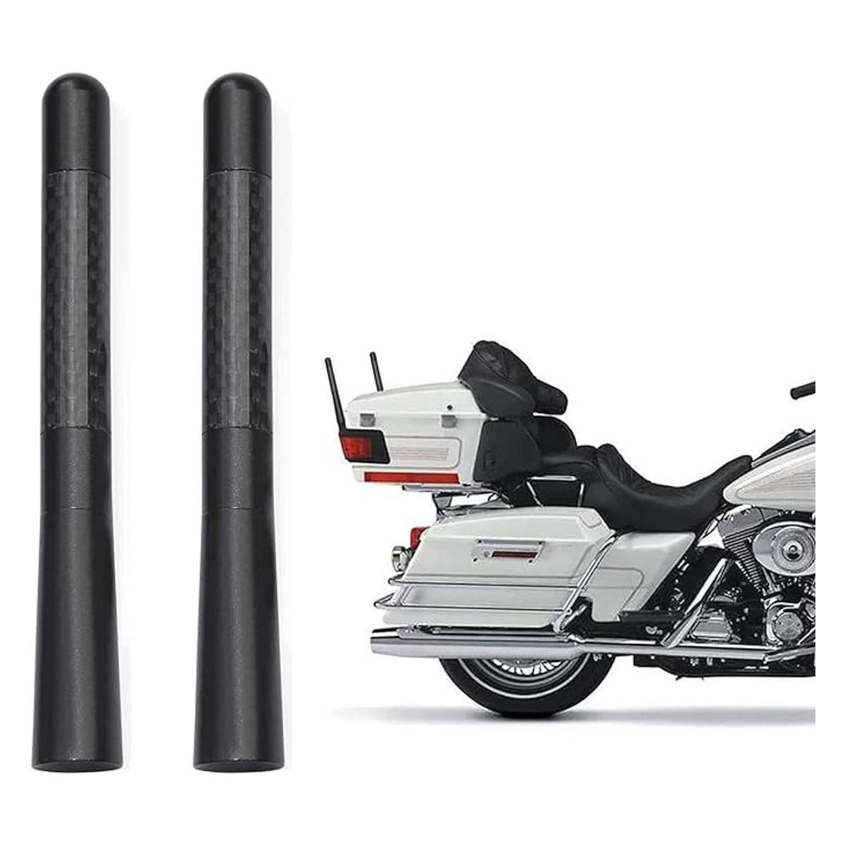 Bingfu Antena de fibra de carbono para motocicleta 2