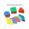 70 piezas Montessori cordón de juguete de roscar Cuentas_6