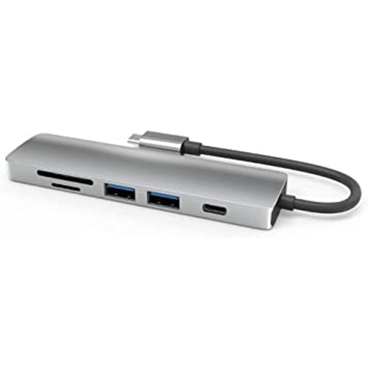 Hifly USB C Hub 6 en 1 adaptador USB tipo C multipuerto