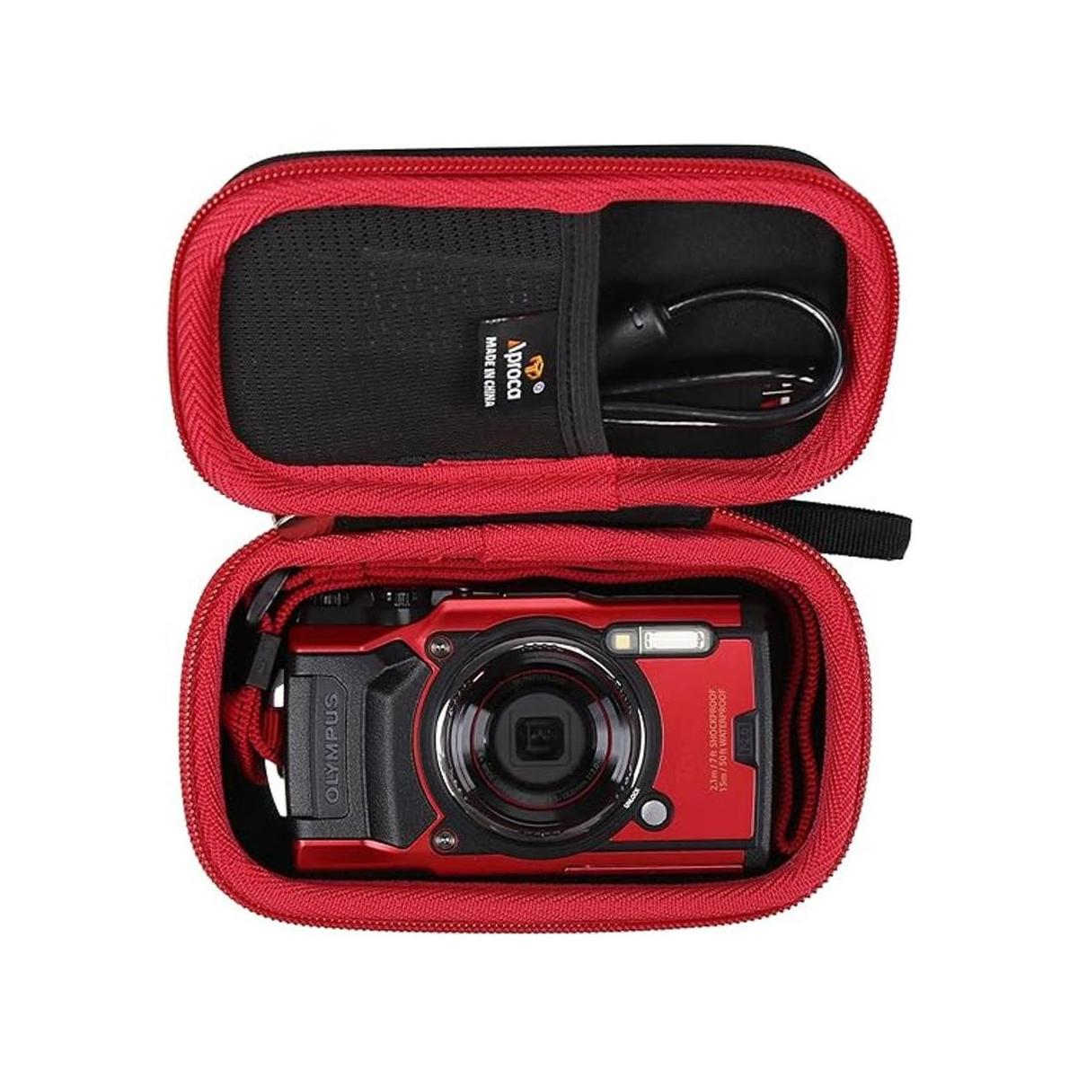 Aproca Carcasa rígida para cámara Olympus Tough TG6
