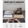 ROKR Rompecabezas de madera 3D para adultos con diseño de_6