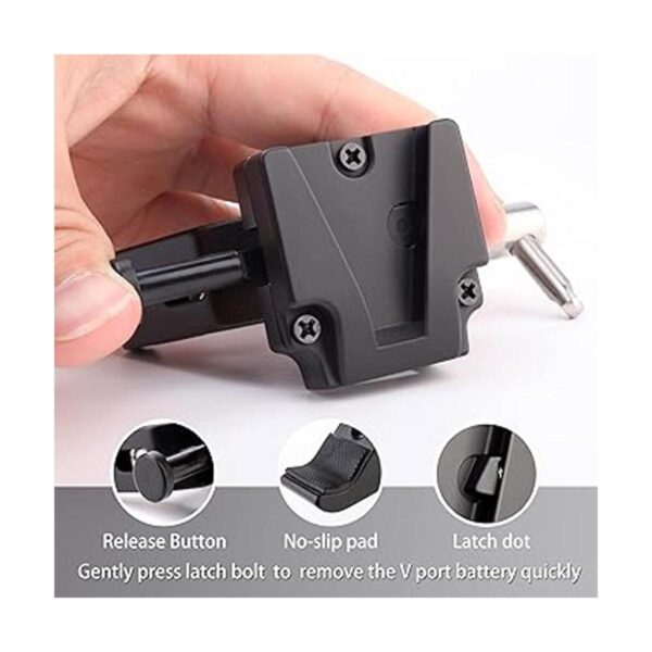 KOERTACOO VMount Lock Adaptador de batería con abrazadera_3