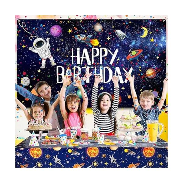 Juego de decoración de fiesta de cumpleaños del espacio_3