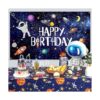 Juego de decoración de fiesta de cumpleaños del espacio_4
