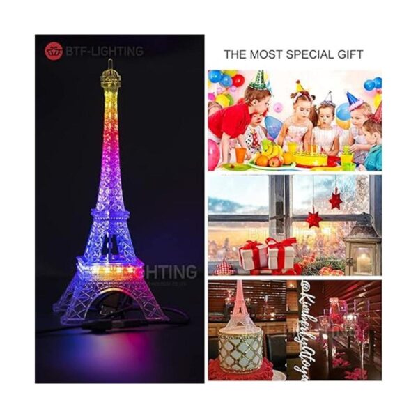 BTFLIGHTING Kit de torre Eiffel Romance USB de 5 V 1