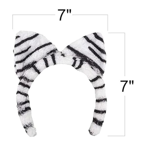 ArtCreativity Orejas de tigre de felpa juego de 12