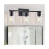 DRNANLIT Lámparas de tocador de baño negras aplique de_3