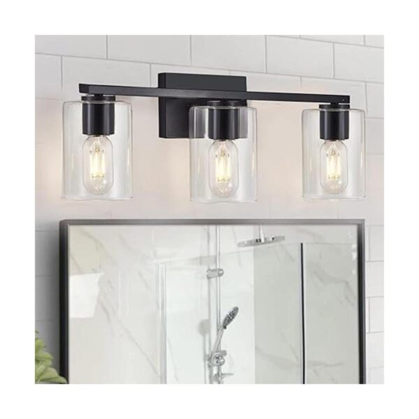 DRNANLIT Lámparas de tocador de baño negras aplique de_3