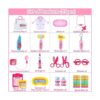 INNOCHEER Kit de médico rosa para niños juego de juguetes_2