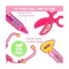 INNOCHEER Kit de médico rosa para niños juego de juguetes_5