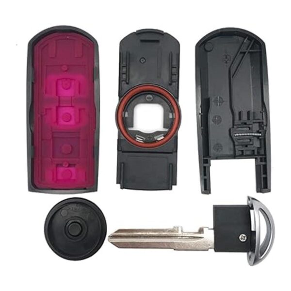 Horande Funda de repuesto de 4 botones para llavero Mazda_3