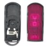 Horande Funda de repuesto de 4 botones para llavero Mazda_5