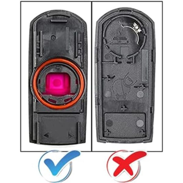 Horande Funda de repuesto de 4 botones para llavero Mazda_2
