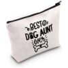 TSOTMO Bolsa de maquillaje para perro y tía regalo para_1