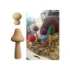 Juego de juguetes de madera sin terminar varios tamaños_2