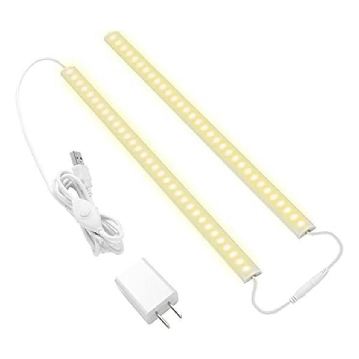 Iluminación para debajo del gabinete 2 luces LED