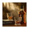 Juego de 4 vasos de whisky Rocks 2 vasos de bourbon de