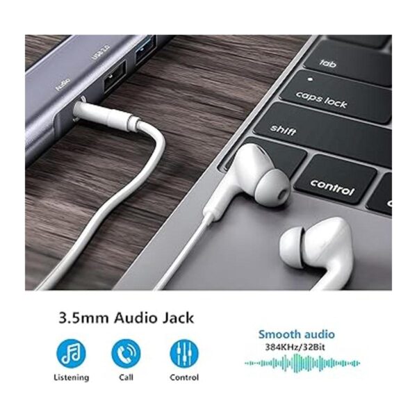 Hub USB C para Samsung DeX adaptador multipuerto 5 en 1_5