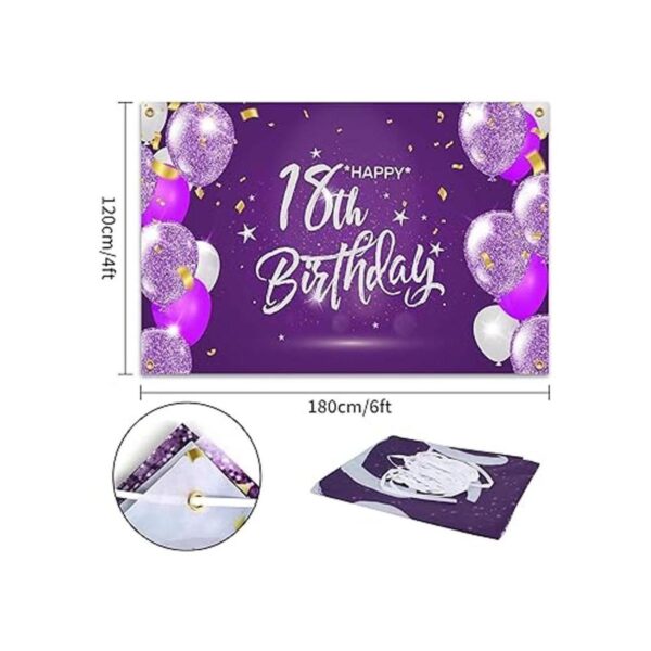 HAMIGAR Telón de fondo de pancarta de feliz cumpleaños_2