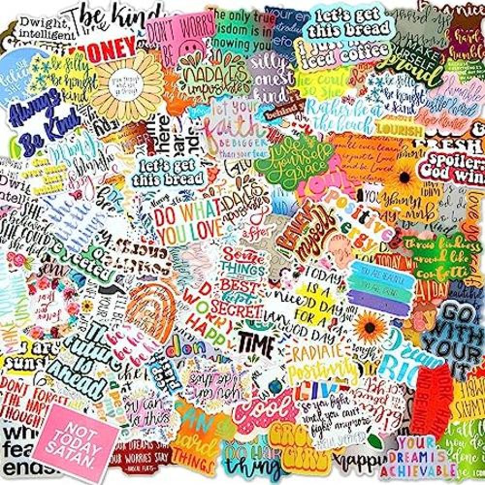 200 pegatinas de positividad inspiradoras para adultos