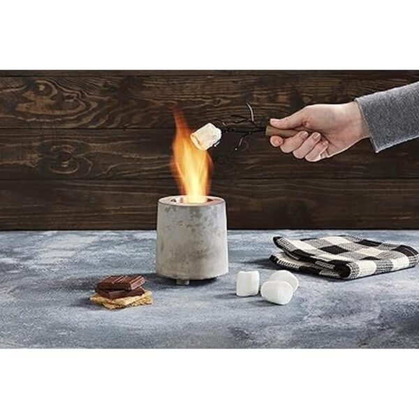 Mud Pie Juego de asado Mini Marshmallow Smore pozo de 4 x_2