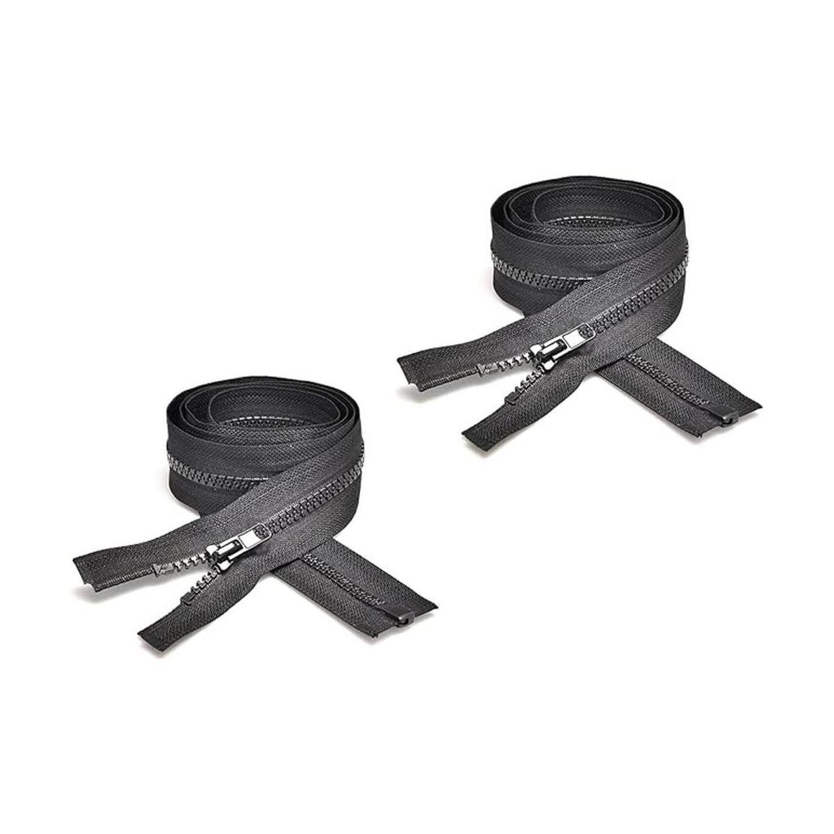 Sawoake 2 cremalleras separadas 5 de 25 pulgadas para