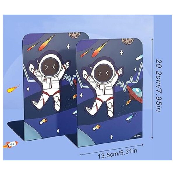 Pack de 2 sujetalibros antideslizantes azules de dibujos_2