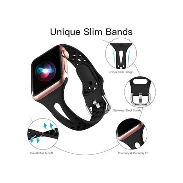 Getino Compatible con correas de Apple Watch de 1.61_2