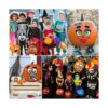 Kit de calcomanías decorativas de calabaza de Halloween