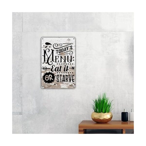 QIONGQI Letrero de metal para decoración de pared de casa_4